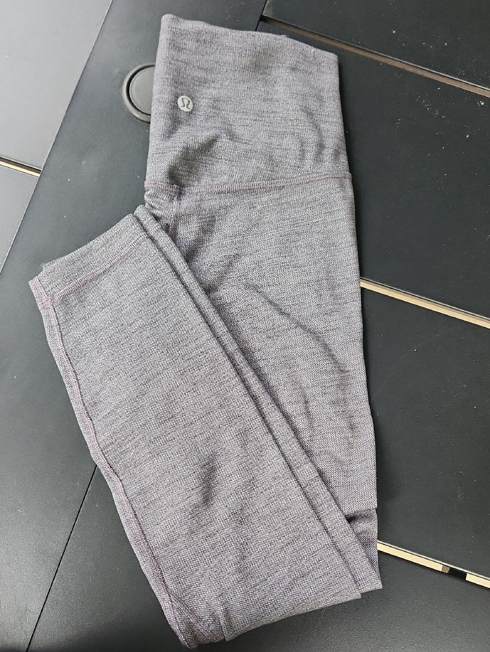 lululemon athletica Kids Heathered Lavender Leggings